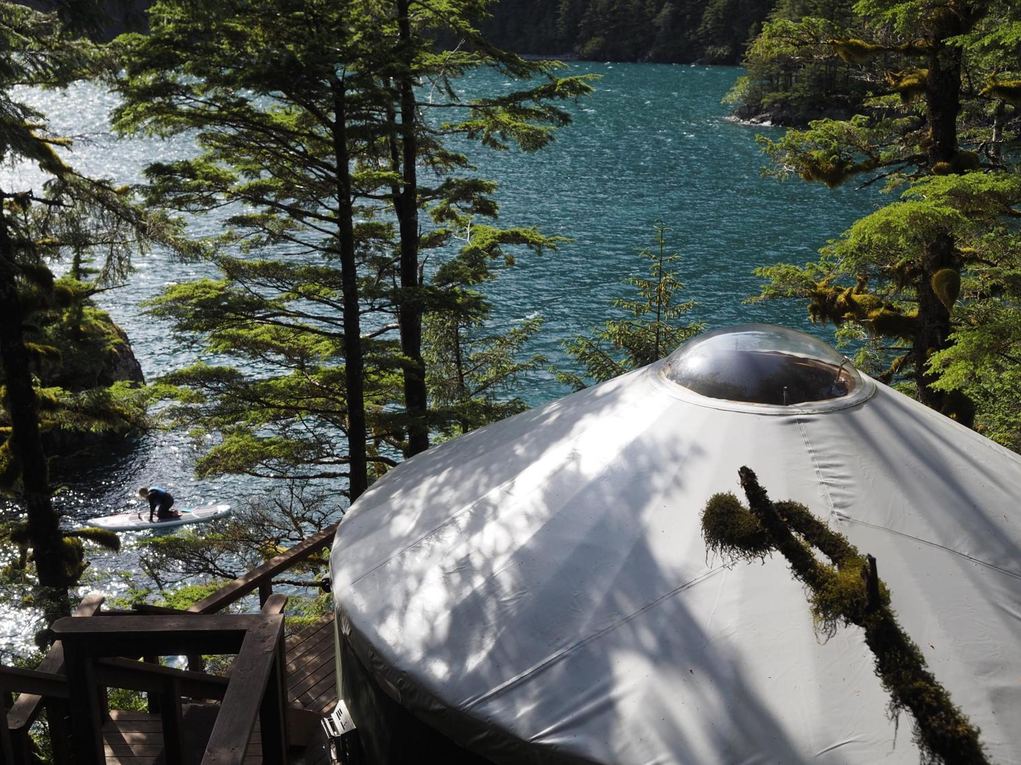 Orca Island Cabins スワード エクステリア 写真