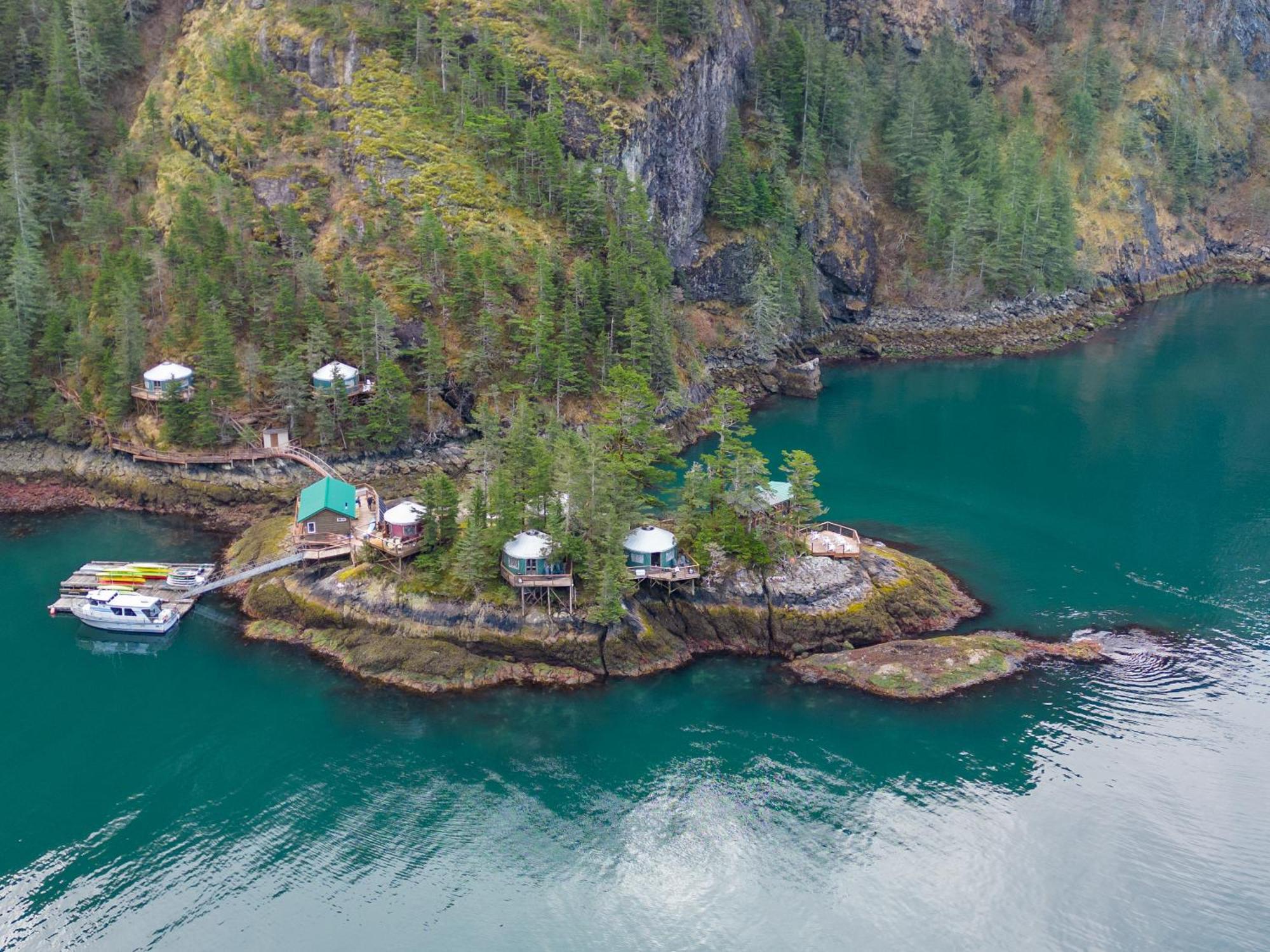 Orca Island Cabins スワード エクステリア 写真