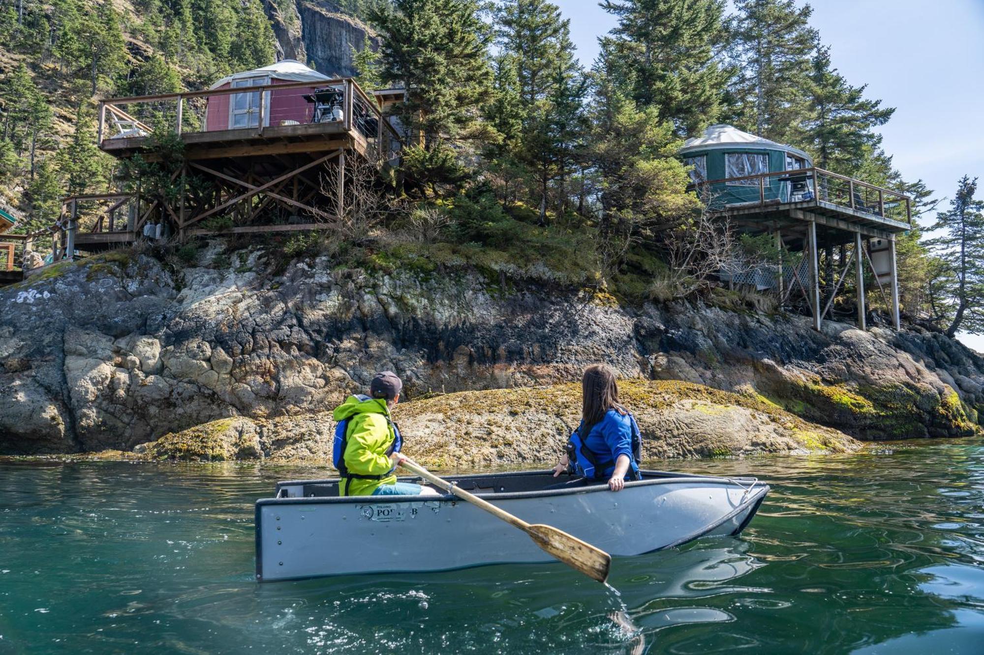 Orca Island Cabins スワード エクステリア 写真
