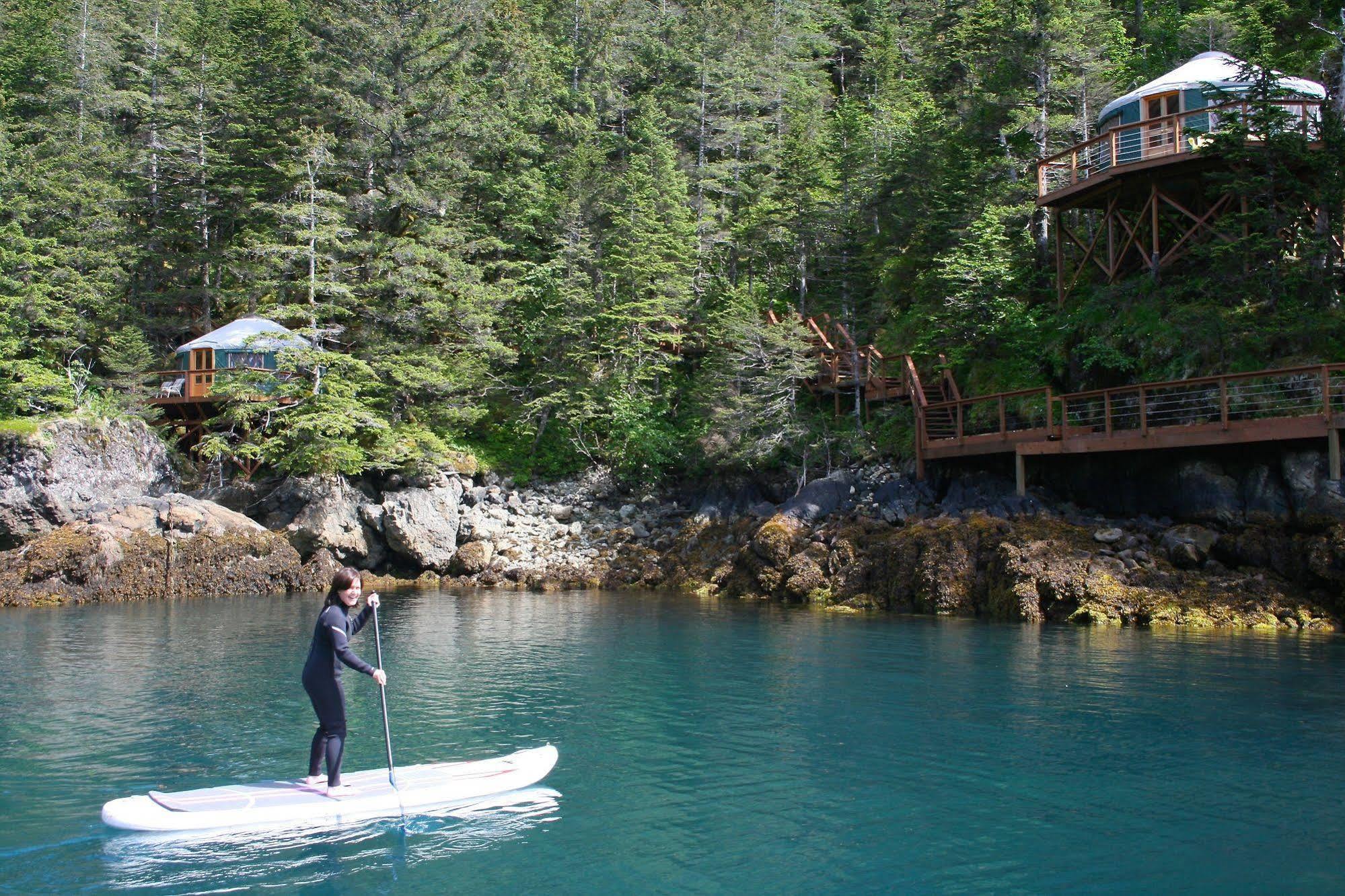 Orca Island Cabins スワード エクステリア 写真